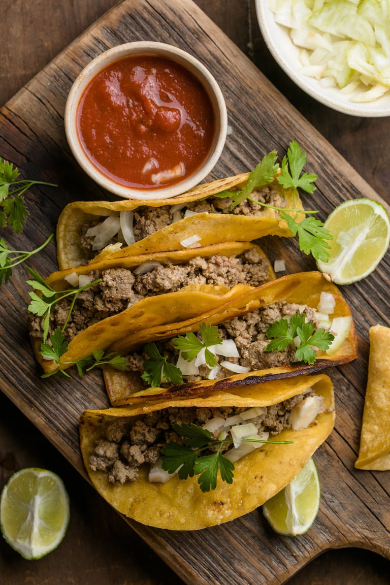 Quesabirria Tacos with consommé